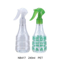 240ml Plastic Trigger Sprayer  Bottle for Personal Care (NB417)